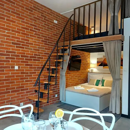 Morski Sen-przytulne Z Antresola W Centrum Mielna Apartmán *
